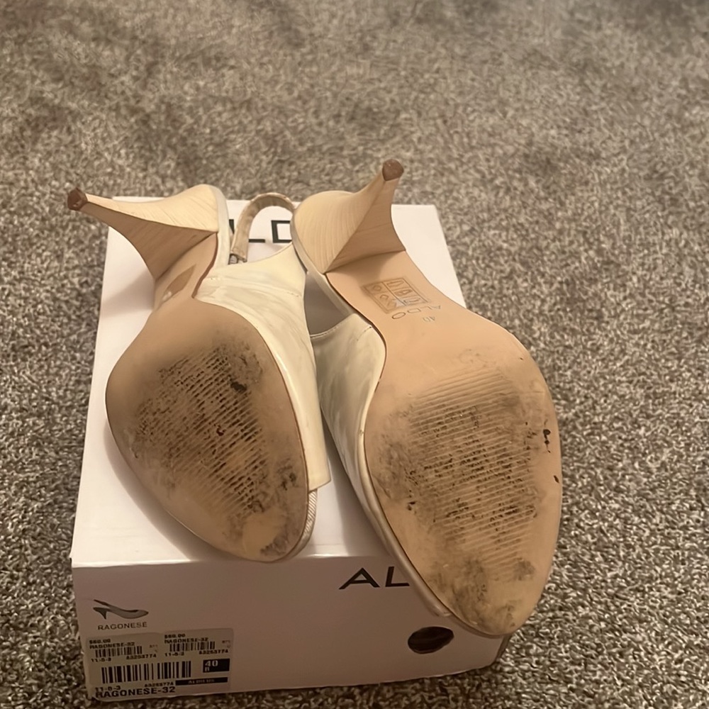 Aldo Ragonese Open Toe Heels - Picture 4 of 4